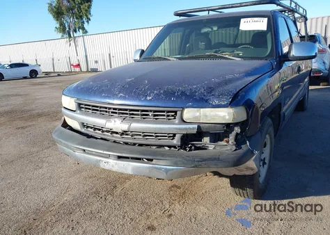 2002 Chevrolet Silverado 1500 Ls из США, поврежденный, VIN 2GCEC19V821268772